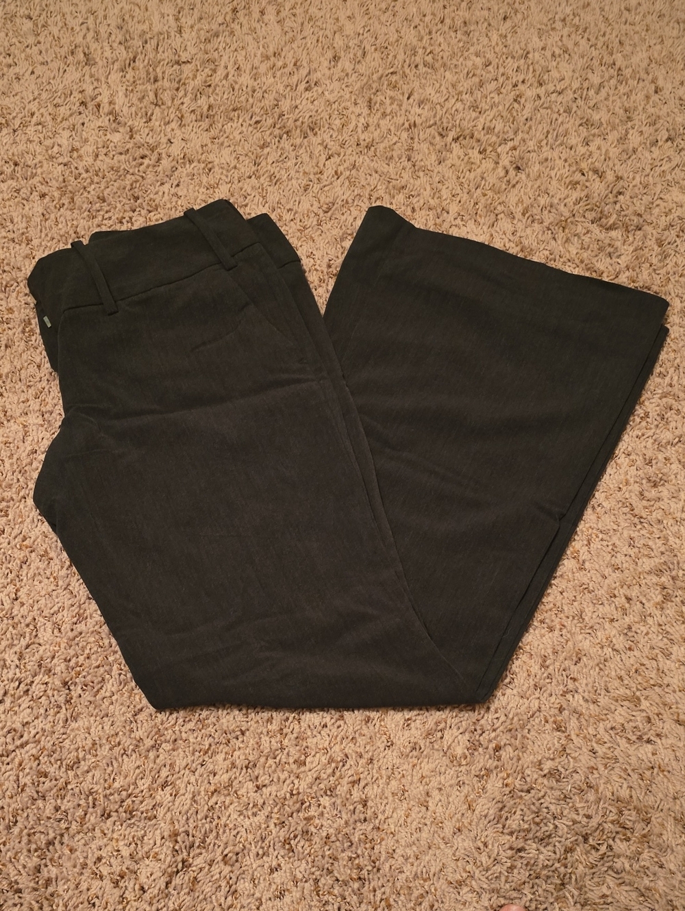 The Limited Black Wide-Leg Dress Pants